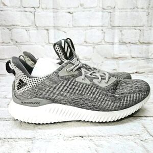 adidas Gray and White Athletic Shoes